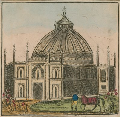 General View of the Brighton Dome by English School