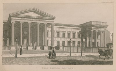 General View of the Post Office by English School