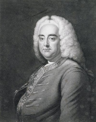 George Frideric Handel by English School