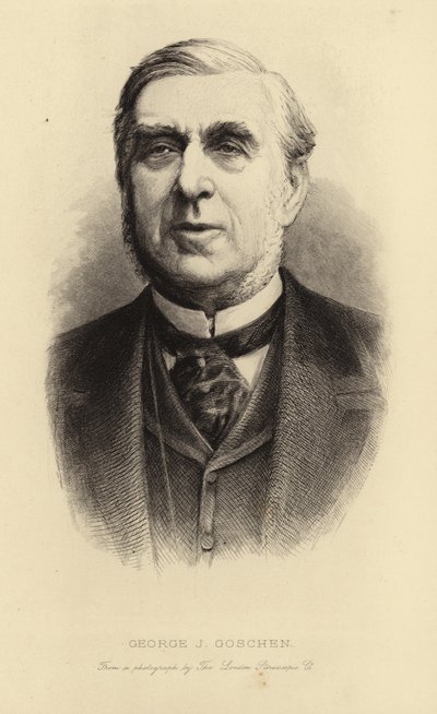 George J. Goschen by English School