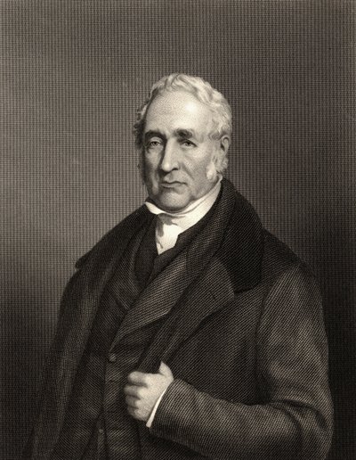 George Stephenson by English School