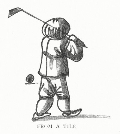Golf: From a tile by English School