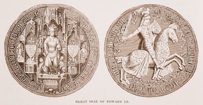 Great Seal of Edward III by English School