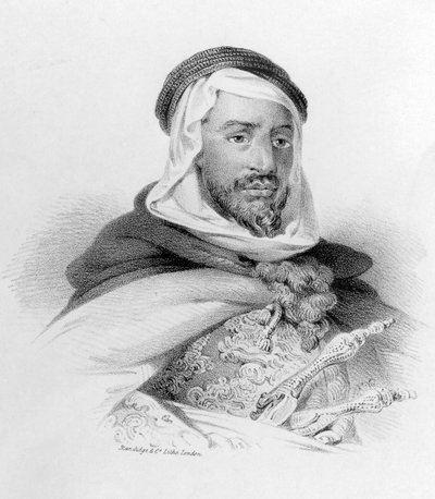 Hadgi Abd-El-Kader Ben Heideen by English School