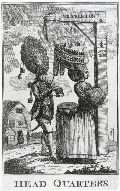 Head Quarters, 1777 by English School