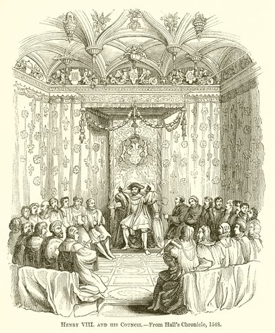 Henry VIII and his Council by English School