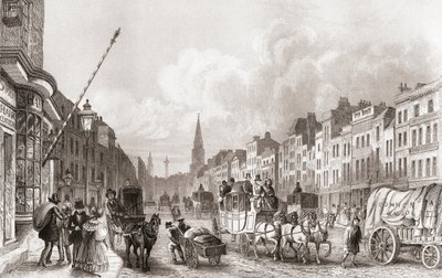 High Street, Whitechapel, London, England by English School