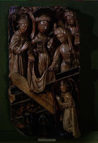 Holy Women at the Sepulchre by English School