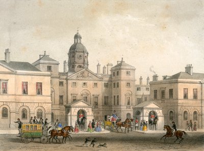 Horse Guards by English School