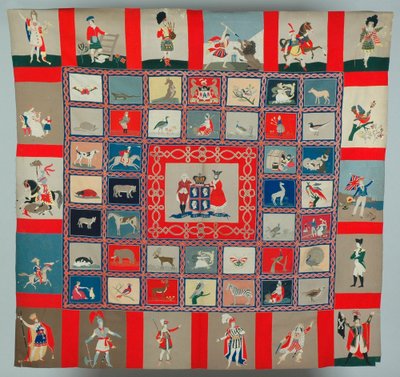 Inlaid Patchwork Hanging, c.1835 by English School
