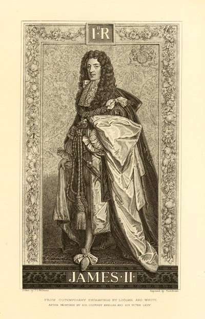 James II by English School