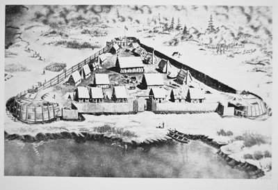 Jamestown, Virginia by English School