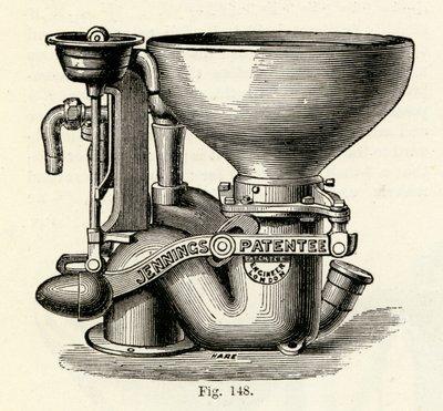 Jennings Improved Bramah Valve Closet, 1870 by English School