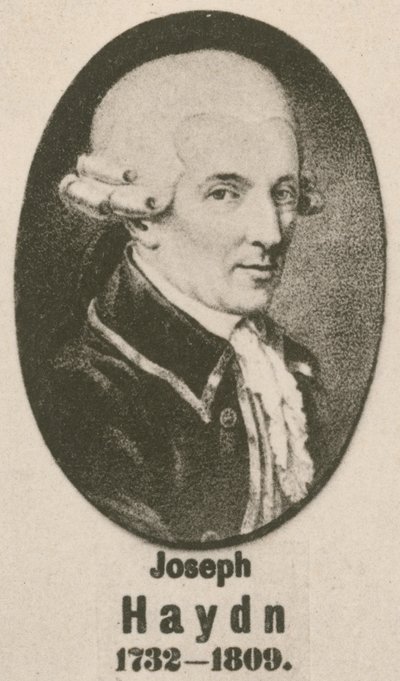 Joseph Haydn by English School