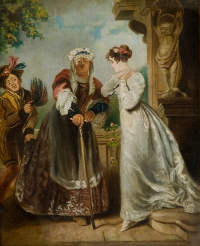 Juliet and the Nurse by English School