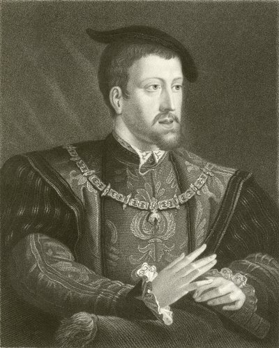 King Charles V by English School