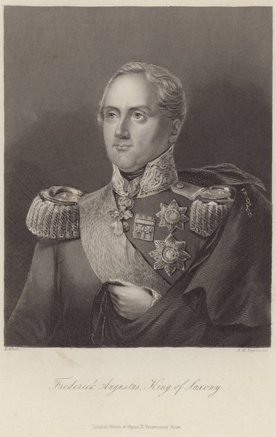 King Frederick Augustus I of Saxony by English School