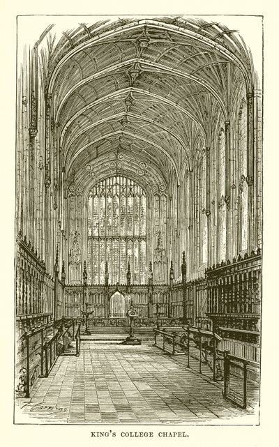 Kings College Chapel by English School