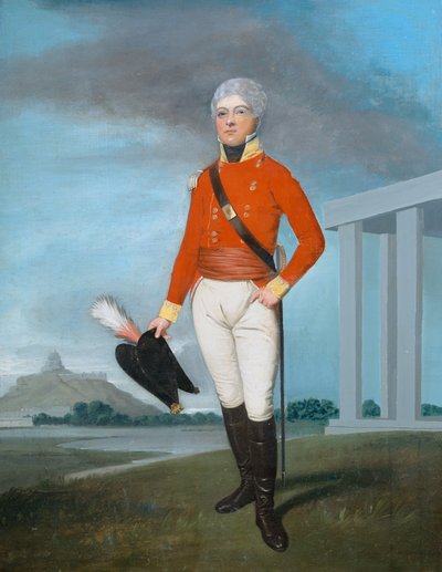 Lieutenant William Vincent by English School