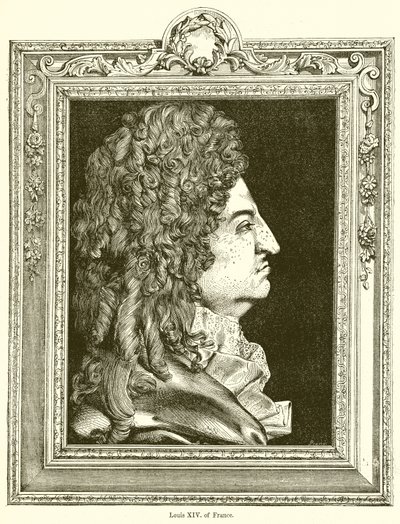 Louis XIV of France by English School