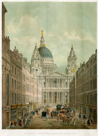 Ludgate Hill by English School