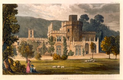 Luscombe Castle, Devon by English School