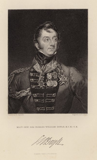 Major General Sir Charles William Doyle by English School