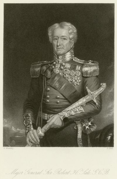 Major General Sir Robert H. Sale by English School