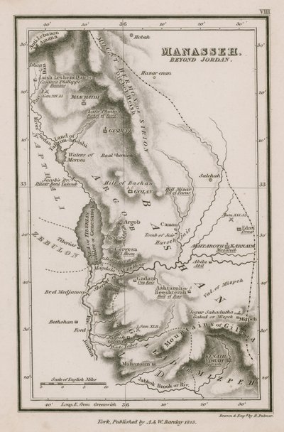 Manasseh, Beyond Jordan by English School