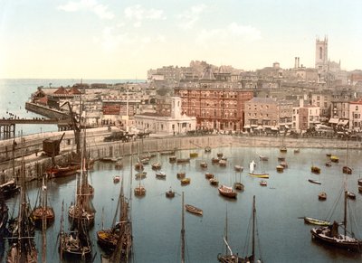 Margate from the Harbour by English School