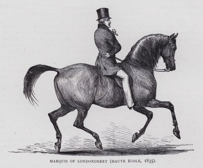 Marquis of Londonderry by English School