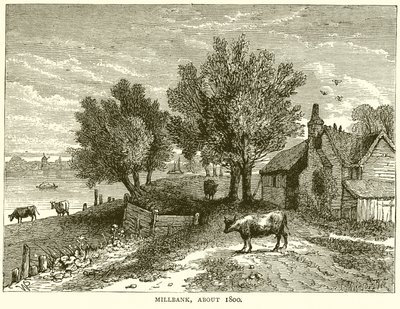 Millbank, about 1800 by English School