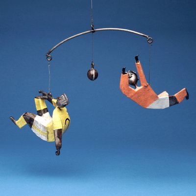 Mobile of Footballers by English School