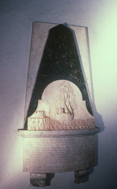 Monument to James Renton by English School