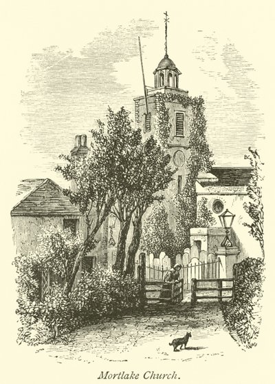 Mortlake Church by English School