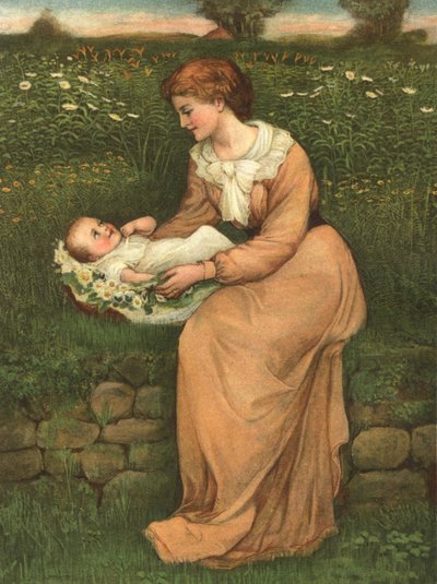 Mother and Child by English School