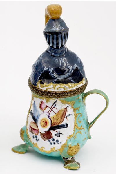 Mustard Pot, Bilston, c.1780 by English School
