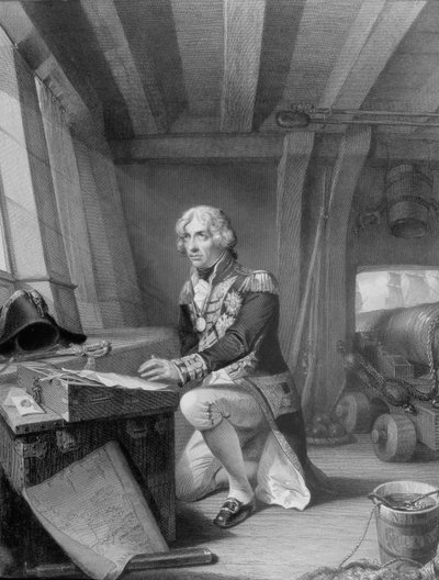 Nelson at Prayer by English School