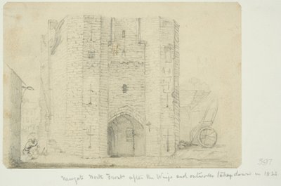 Newgate, North Front by English School