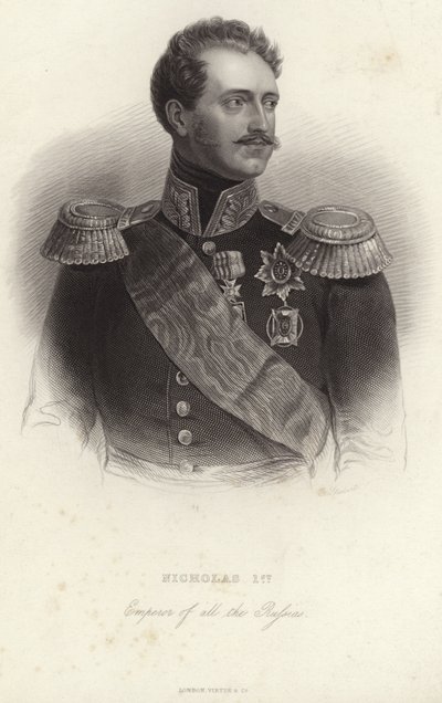 Nicholas I of Russia by English School