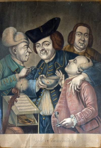 Night Amusements, c.1770 by English School