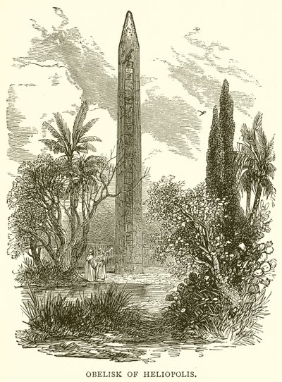 Obelisk of Heliopolis by English School