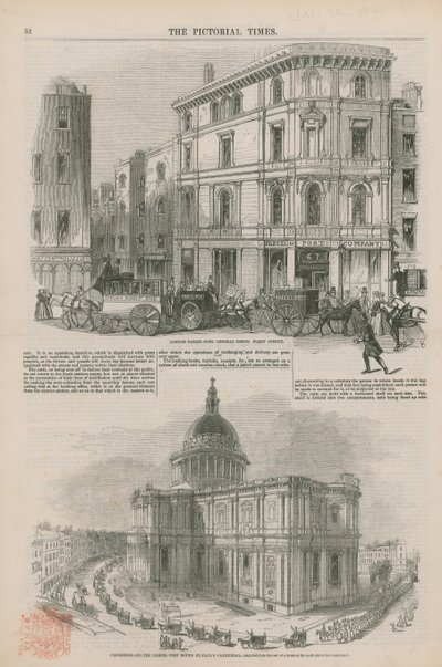 Page from The Pictorial Times by English School