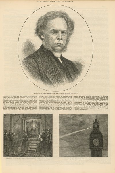 Page from the Illustrated London News by English School