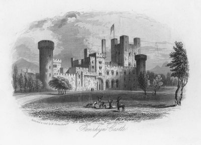 Penrhyn Castle by English School