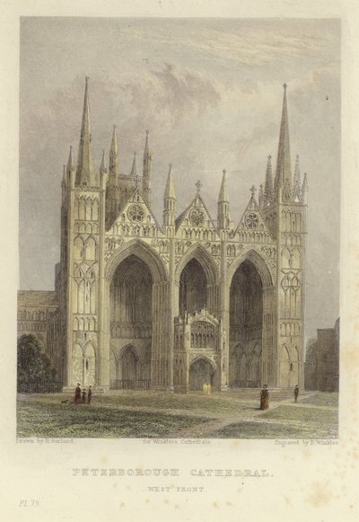 Peterborough Cathedral by English School