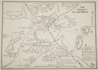Plan of the Assault on Ladysmith by English School