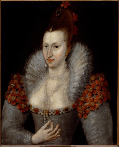 Portrait of Anne of Denmark by English School