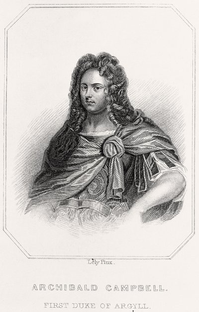 Portrait of Archibald Campbell by English School