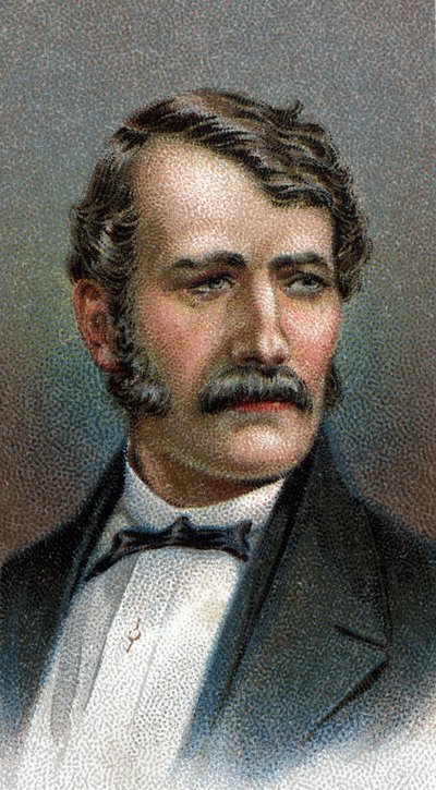 Portrait of David Livingstone by English School